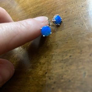 Blue fire Opal